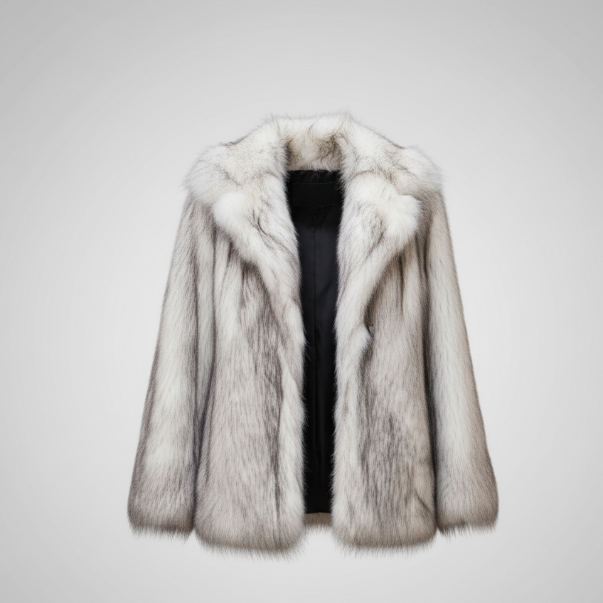Della Women’s Faux Fur Jacket | Loose Fit, Warm | The Lineage