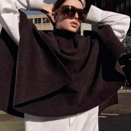 Avyra Women’s Modern-Cut Cape | Loose, Comfortable Fit | The Lineage