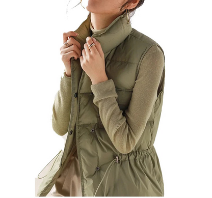 Elin Women’s Down Vest | Warm, lightweight, windproof | The Lineage