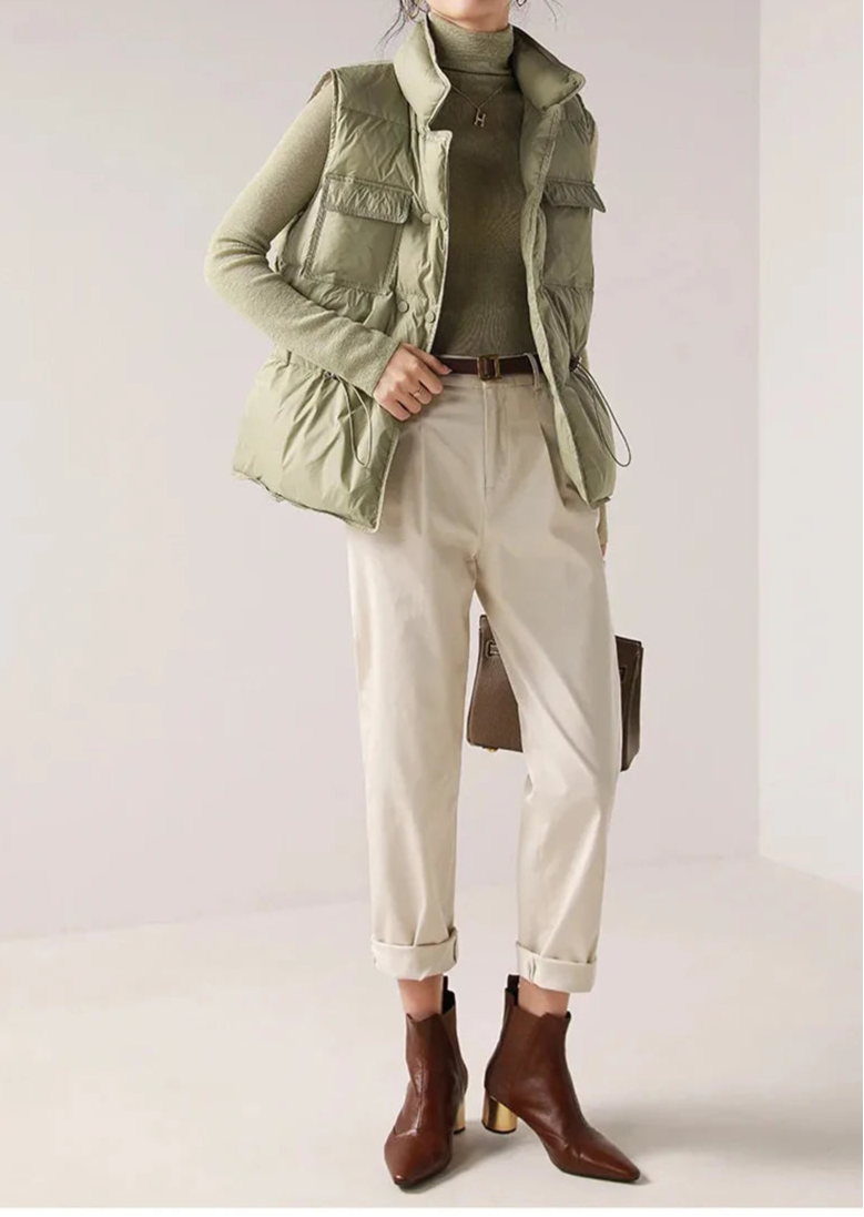 Elin Women’s Down Vest | Warm, lightweight, windproof | The Lineage