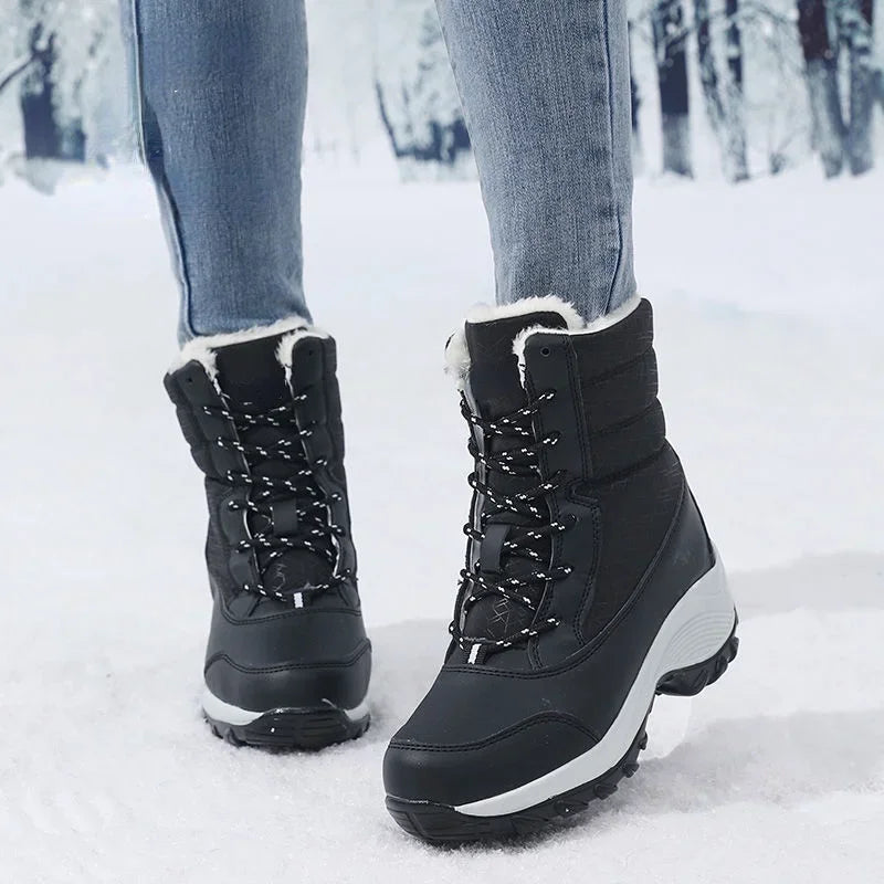 Elivra Women’s Snow Boots | Waterproof, Lined, Non-Slip, Warm | The Lineage