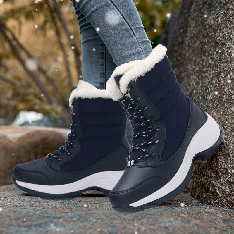 Elivra Women’s Snow Boots | Waterproof, Lined, Non-Slip, Warm | The Lineage