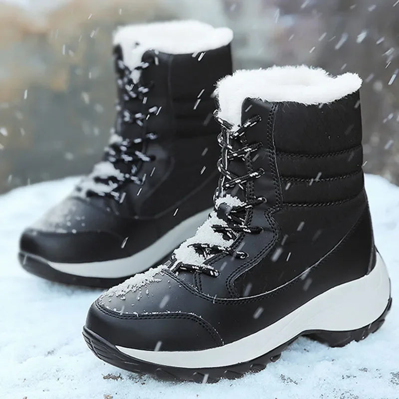Elivra Women’s Snow Boots | Waterproof, Lined, Non-Slip, Warm | The Lineage