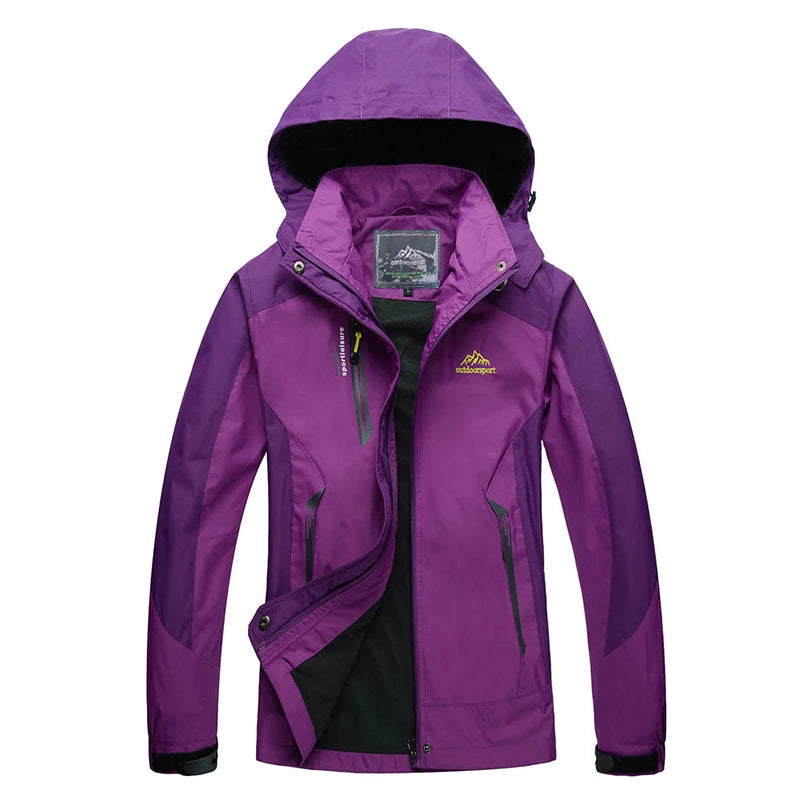 Lenn Women’s Waterproof Outdoor Hiking Jacket | Windproof, Hood | The Lineage
