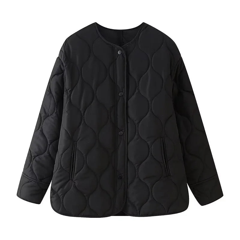 Svea Women’s Quilted Winter Jacket | Padded, Long Sleeves | The Lineage