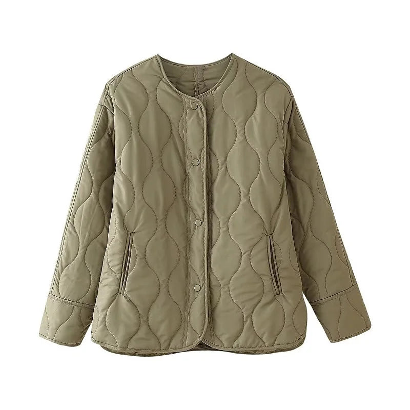 Svea Women’s Quilted Winter Jacket | Padded, Long Sleeves | The Lineage