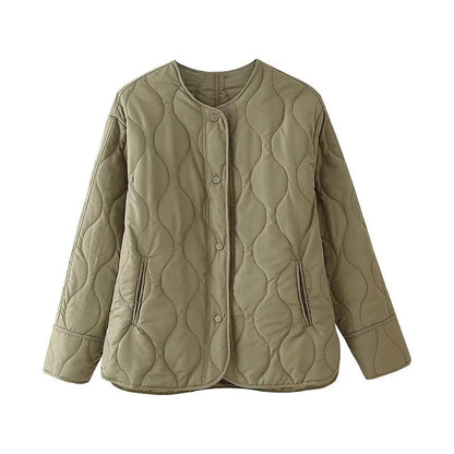 Svea Women’s Quilted Winter Jacket | Padded, Long Sleeves | The Lineage